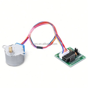 มอเตอร์สเต็ปเปอร์แบบมีเกียร์ 28BYJ-48 5V มอเตอร์สเต็ปเปอร์ บอร์ดไดรเวอร์ ULN2003 - Product Image 6