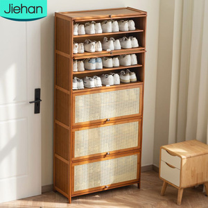 Nouveau Style <span class=keywords><strong>Meuble</strong></span> de Rangement Chaussures à Rabats Personnalisable pour Entrée, Armoire à Chaussures <span class=keywords><strong>avec</strong></span> Porte – Prix de Gros - Product Image 1