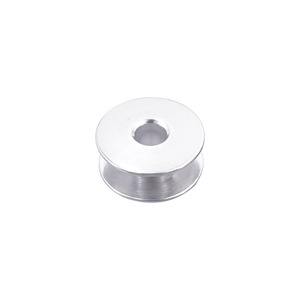 Bobina de Aluminio Tbone de 20.8mm de Diámetro, Núcleo de 6mm, Superficie Plana Biselada para Máquina de Coser Industrial - Product Image 4