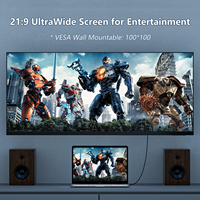 Meilleurs moniteurs LCD de résolution 2160p de jeu Écran incurvé Moniteur de jeu 5k Moniteur d'ordinateur PC 40 pouces