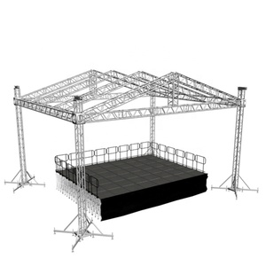 Dragonstage <span class=keywords><strong>Portable</strong></span> Event Party Show Dj Concert Giai Đoạn Có Thể Thu Gọn Với Truss Mái - Product Image 2