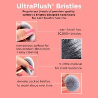 Haute qualité unique fond de teint fard à paupières correcteur maquillage brosse outils Fan Style pour visage-outils de beauté en gros