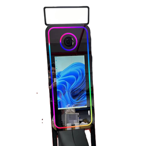 Miroir portable pliable 40 pouces, nouvelle génération, avec écran tactile intelligent, fonction selfie, caméra et imprimante. - Product Image 1