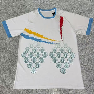 Camiseta de Fútbol de Secado Rápido y Transpirable con Cuello en V, Números y Logotipo, Venta al por Mayor de Fábrica, 2526 Congo, Nigeria, Marruecos, Senegal - Product Image 2