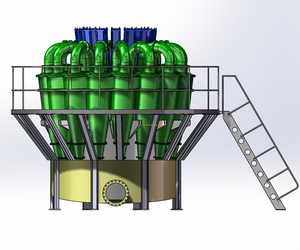 ISO bersertifikat Hydrocyclone Filter Harga Desilter kerucut lumpur pemisah untuk <span class=keywords><strong>Mineral</strong></span> pemrosesan - Product Image 5