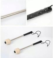Großhandel Sendi VS52 Hochwertige Professionelle Edelstahl-Drumsticks Schlagzeug-Hämmer Zubehör