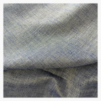 Neuankömmling Gold Metallic Lurex Leinenstoff für Kleid Luxuriös 150GSM 30% Leinen 60% Baumwoll mischgewebe für Kleidungs stücke Heim textilien