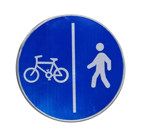 علامة تحذير حركة المرور بالطاقة الشمسية من الألومنيوم ، مثلث أحمر مرن وشكل ماسي صوفي - Product Image 3