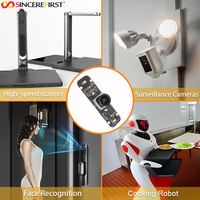 Module de caméra Starlight Sensor IMX415 8MP 4K 30FPS Slim USB 2.0 à autofocus avec 1080P 60FPS pour la vision industrielle, l'inspection IA et les drones