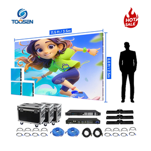 จอแสดงผล LED ความละเอียดสูงสำหรับเช่า P3.91จอ LED ความละเอียด8K กันน้ำในตัวใช้ในร่มกลางแจ้ง - Product Image 3