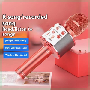 Micrófono Inalámbrico para <span class=keywords><strong>Karaoke</strong></span> con Altavoz, Portátil, para Fiestas en Casa, Venta Directa <span class=keywords><strong>de</strong></span> Fábrica 2026 - Product Image 4