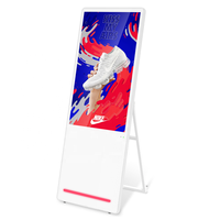 Refee-Monitor de pantalla táctil LCD para publicidad, carteles y pantallas digitales portátiles, 40 pulgadas, Android