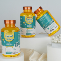 Capsules de calcium liquide de qualité supérieure, favorisant une utilisation efficace des nutriments pour les personnes actives, OEM