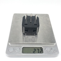 Convertidor adaptador de enchufe universal certificado CE 2 en 1, suizo, Fiji, India, Singapur, HK, UE, Reino Unido, AU, EE. UU. a Italia, enchufe tipo L y enchufe
