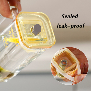Tazas de Café de Vidrio Modernas al por Mayor de Fábrica - Tazas de Viaje Antiderrames Libres de BPA para Té, Agua, <span class=keywords><strong>Cola</strong></span> y Cerveza - Product Image 5