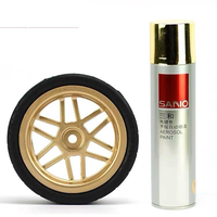 Peinture en aérosol chromée SANVO, haute brillance, revêtement liquide avec protection contre la corrosion intense pour la réparation d'appareils électroménagers, bricolage, art métallique