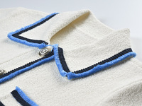 Nouvel ensemble 2 pièces pour femme style preppy été 2026 : pull tricoté à col revers de haute qualité et mini-jupe douce