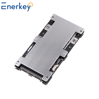 Enerkey 60V 50A Smart BMS PC 16S untuk Paket Baterai Lithium Ion/LiFePO4 dengan Fungsi Penyeimbang 48V 12V 24V