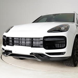 Parachoques Delantero/Trasero de Fibra de Carbono 2018-2023 con Luz Antiniebla, Fijación con Tornillos, Nuevo, Ajuste Universal, 1 Año de Garantía, Mejora para Cayenne - Product Image 3