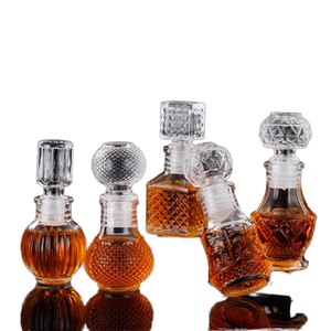 50 100mL Spirits Wine Vodka Whisky Cóctel Licor Jarra Patrón cuadrado Botella de <span class=keywords><strong>tequila</strong></span> de vidrio con cubierta de vidrio - Product Image 6