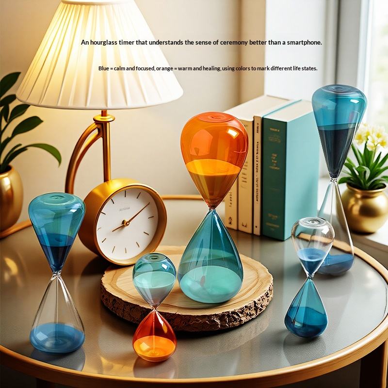 Hot Sale 15 /30/60 Minute Hourglass Sand Timer Elegant Two-Color Hourglass Home Decoration Craft Sandglass