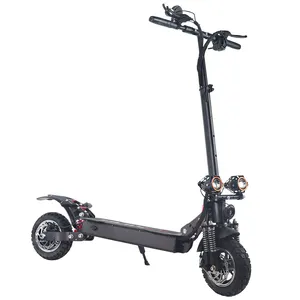 150kg Charge CE 48V 52V 25A Trotinette Electrique Tout Terrain Léger Pliable Adultes Scooter Électrique 10 Pouces