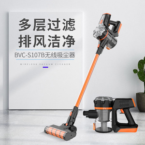 Bvc S107b Wireless Vacuum Cleaner 36V <b>Battery</b> Powered Portable Handheld With <b>Flat</b> Nozzle For Dry Cleaning - Product Image 1
