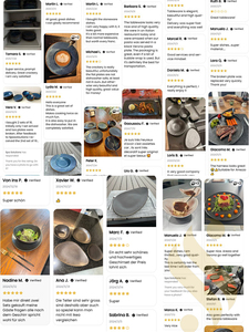 <span class=keywords><strong>Piatti</strong></span> in Ceramica Stile Pietra Two Eight, Resistenti, Grigio Opaco, per Ristoranti di Lusso e Catering - Product Image 5