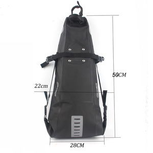 防水自行车马鞍包大容量10L反光自行车包自行车可折叠包 - Product Image 5