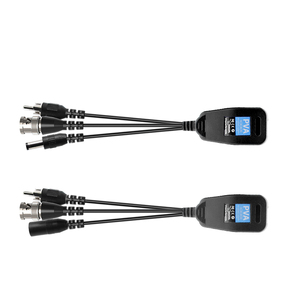Hengxin HX H207AD 1080P PVA <span class=keywords><strong>Balun</strong></span> de <span class=keywords><strong>Video</strong></span> 3 en 1 Analógico/AHD/CVI/TVI UTP CAT5 5E 6 BNC/RJ45/RCA/DC5.5/2.1 Transmisión 12-36V 300m - Product Image 4