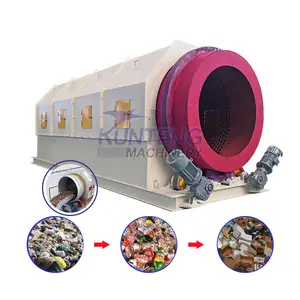 Screening Machine For Solid Waste Recycling Separator Screening Plant Suppliers Roller