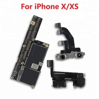 Carte mère de téléphone portable pour iPhone X XS XR 11 12 13 14 15 Pro Max, 64-512 Go, débloquée d'origine, carte mère propre, iCloud entièrement testé