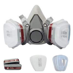 <span class=keywords><strong>Masque</strong></span> à gaz <span class=keywords><strong>demi</strong></span>-visage CE 6200 Respirateur anti-particules de qualité <span class=keywords><strong>P100</strong></span> <span class=keywords><strong>Masque</strong></span> de sécurité en silicone anti-particules - Product Image 6