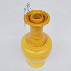 Bamboo Vase Round Traditional Handmade Decorative Office Space Home Dcor - Product Image 5