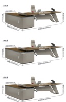 Bureau de direction en forme de 'L' extensible de luxe en bois moderne à haute brillance en MDF pour la maison
