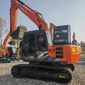 Máquina excavadora usada Hitachi 120, excavadora Hitachi de segunda mano de alta calidad y bajo precio - Product Image 1