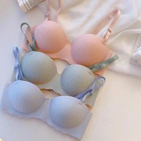 FF3040 Soutien-gorge d'entraînement sans fil pour femmes et filles personnalisé Sous-vêtements confortables sans couture Soutien-gorge une pièce sans armature pour femmes