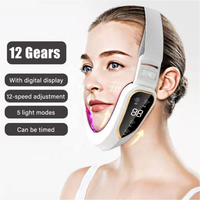 Sangle amincissante pour le visage, réducteur de double menton, appareil de lifting facial, masseur, 3 couleurs, fonction raffermissante de la peau