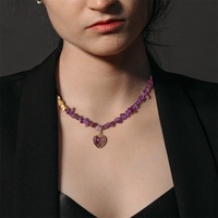 Collier Bohème en Gravier 5*8cm pour Femme, Chaîne de Clavicule Diamant Noir Style Doux et Cool, Cadeau de Mariage
