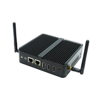 Mini PC Multifunción Linux con Procesador Intel Pentium J6426, 4 USB, 2 COM, 2 LAN, 2 HD, VGA, Triple Pantalla, Barebone, Sin Ventilador