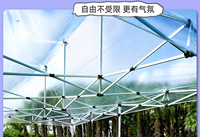 Tente à baldaquin en plastique transparent pour glamping tente d'extérieur à baldaquin tente à baldaquin de luxe transparente