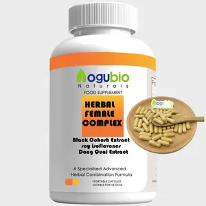 AOGUBIO Supply OEM DIM Supply Complex 250 mg Etiqueta privada de cápsulas de mezcla DIM para la salud de la mujer