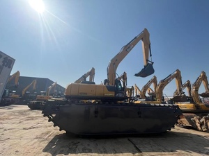 हॉट सेलिंग xe220sl 22 टन उभयचर खुदाई ड्रेजिंग परियोजनाओं के लिए फ्लोटिंग स्वैम्प डिगर - Product Image 2