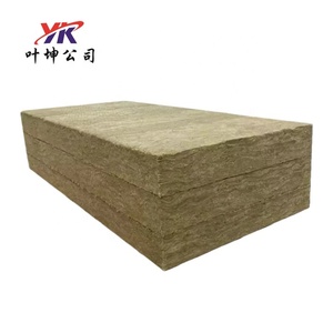 A1 tiêu chuẩn chất lượng cao 60kgs/m3 80kgs/m3 100kg/m3 mật độ 50mm Độ dày chống cháy cách nhiệt đá len Bảng điều khiển - Product Image 2
