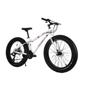 Suspensión completa para hombre, 26 pulgadas, 27,5 pulgadas, bicicletas de montaña, aleación de aluminio, neumático grueso con freno de disco doble, marco de acero, bicicleta de nieve - Product Image 1