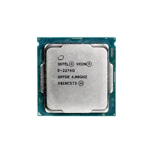 Intel Xeon E 4.0 GHz 4 Core Intel Xeon SRFDE Socket 1151 Server CPU E-2274G Processor