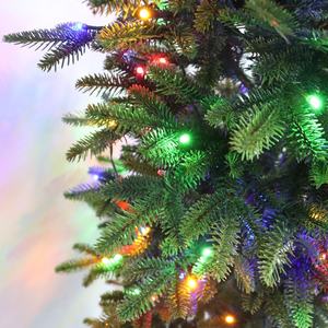 Sapins <span class=keywords><strong>de</strong></span> Noël LED bicolores avec <span class=keywords><strong>pot</strong></span> d'ange <span class=keywords><strong>en</strong></span> matériau PE et base autoportante pour décorations festives - Product Image 2