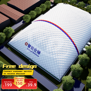 Thiết Kế Chuyên Nghiệp Không Khí Dome Chất Liệu Thích Hợp Cho Chăn Nuôi Nhà Kho Mỏ Đóng Hậu Cần Kho Ngựa Trang Trại - Product Image 1