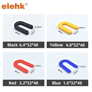 Elehk Populaire Plastic Shims Structurele Hoefijzervormige Tegel Spacers Hoefijzer Shim 32*48*1.6/3.2/4.8/6.4Mm - Product Image 4