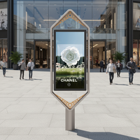 Affichage publicitaire LED MUPI pour utilisation dans les lieux publics